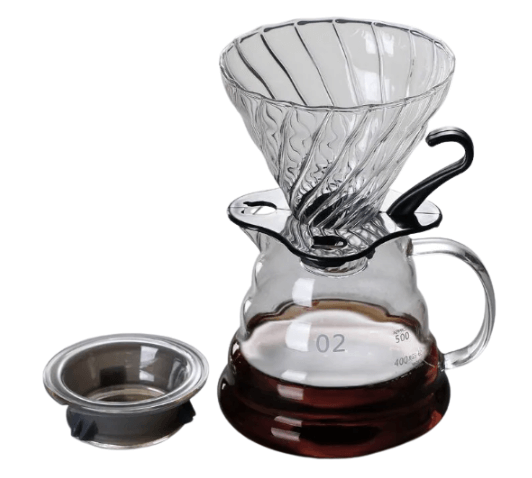 Cafetiera manuala V60 cu filtru