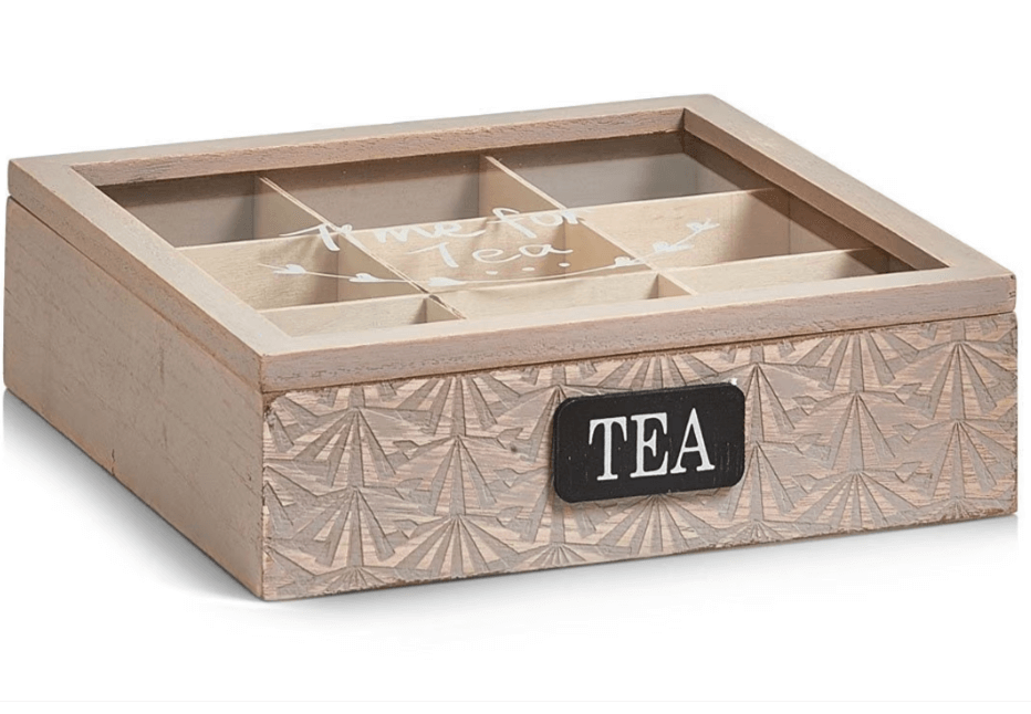 Cutie pentru Ceai Zeller cu 9 Compartimente