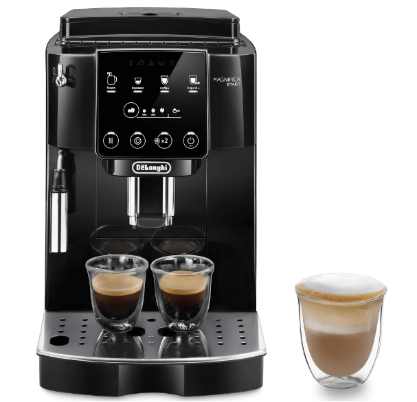 Espressor automat De’Longhi Magnifica Start ECAM220.21.B, 1450W, 4 tipuri de bauturi, 15 bar, Negru