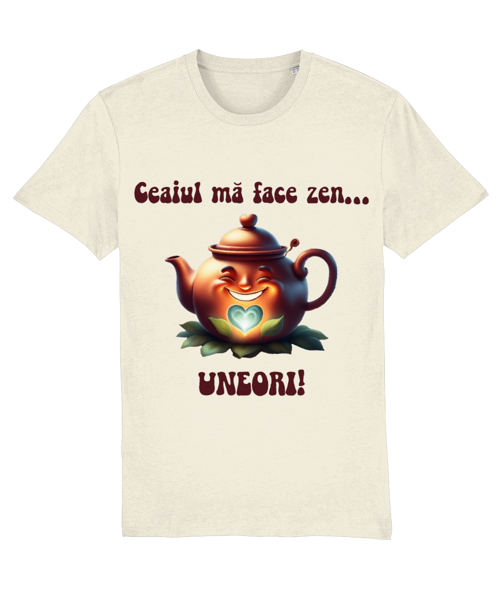 Tricou bărbați „Ceaiul mă face zen... uneori!” - imagine 6