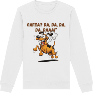 Bluză unisex „Cafea? Da, da, da, da, daaa!”