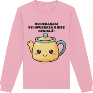 Bluză Unisex „Nu deranja! Se infuzează o idee genială!”