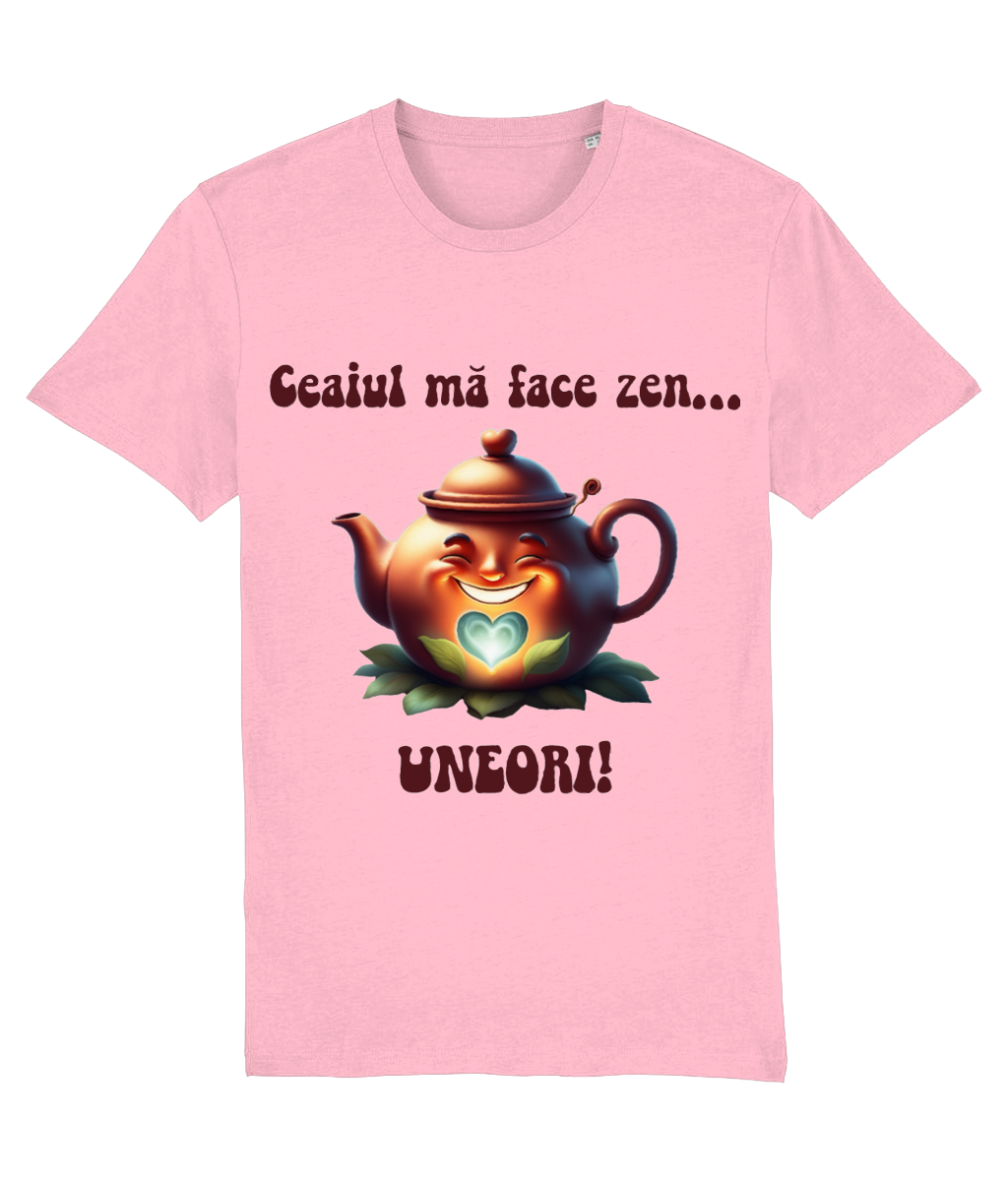 Tricou bărbați „Ceaiul mă face zen... uneori!” - imagine 10