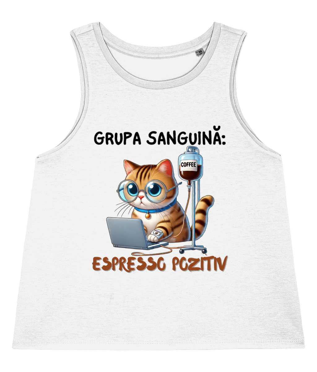 Maiou Damă Grupa Sanguină Espresso Pozitiv