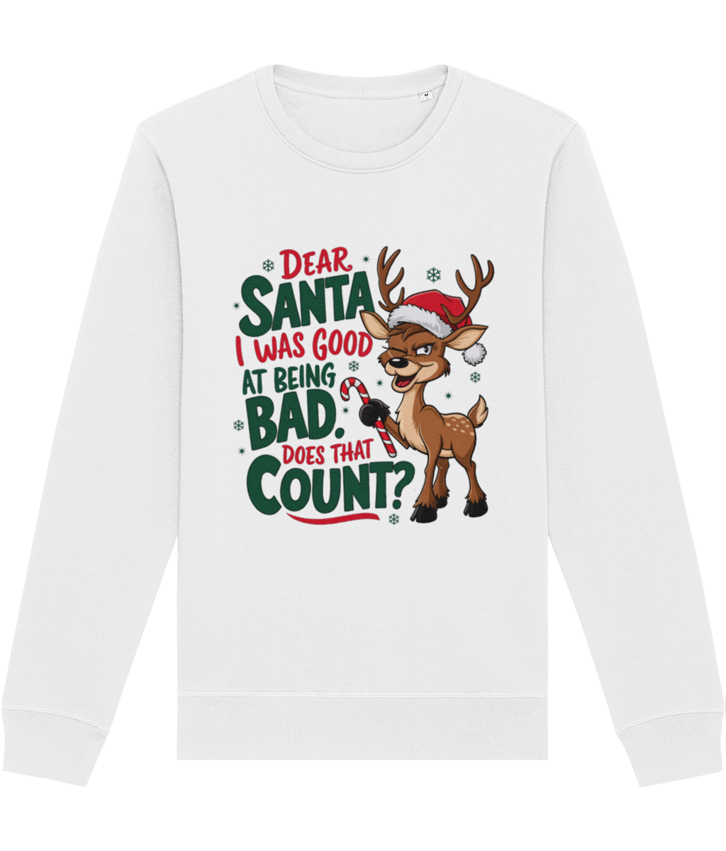 Bluza unisex "Dear Santa" – Un cadou pentru cei cu umor!
