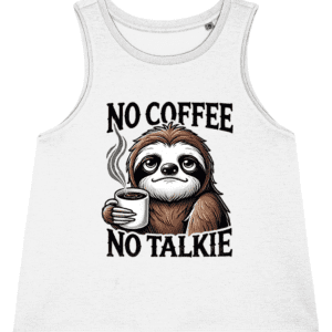 Maiou damă „No Coffee, No Talkie”