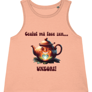 Maiou damă „Ceaiul ma face zen… uneori!”