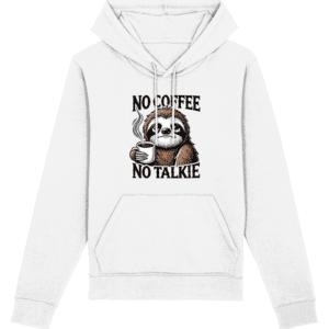 Hanorac unisex „No Coffee, No Talkie”