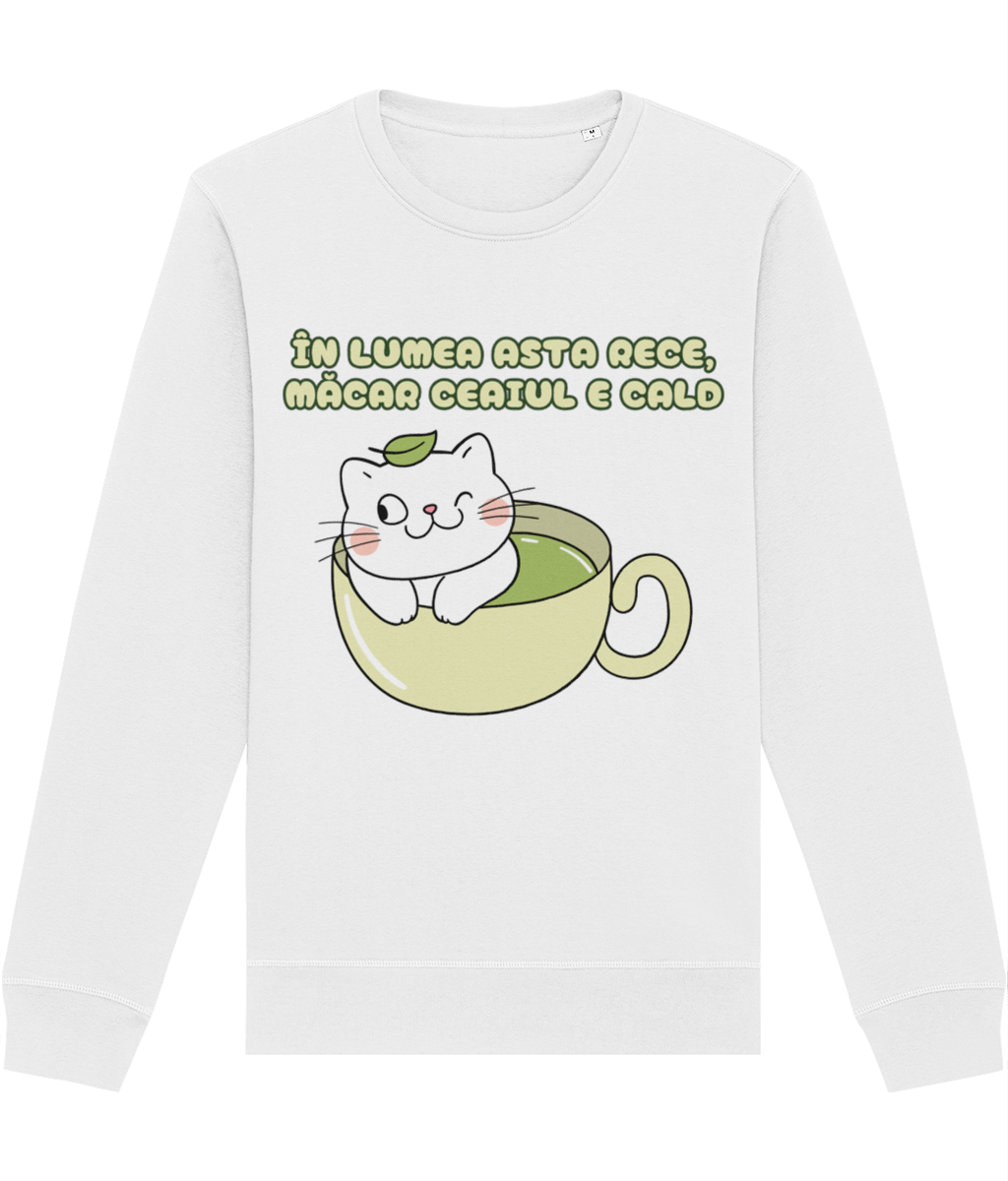 Bluză Unisex „În lumea asta rece, măcar ceaiul e cald” - imagine 2