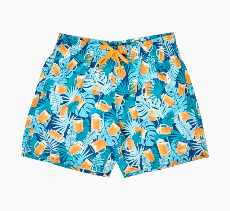 Șort vesel de baie „Bere Tropicală” – Cadoul perfect pentru vara ta!
