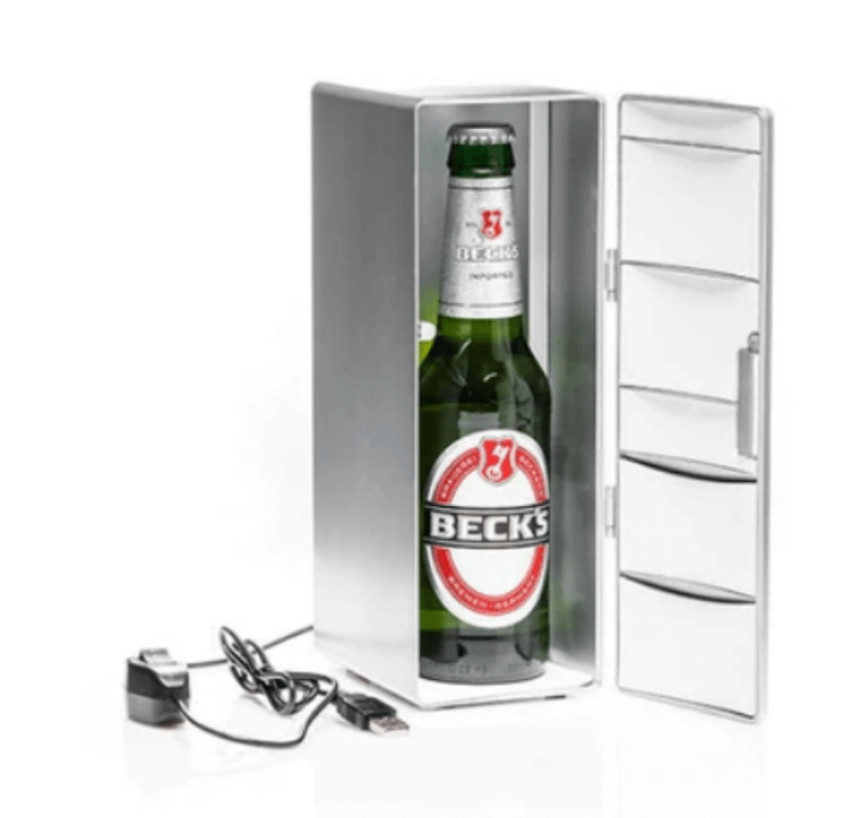 Mini-frigider USB – Doza ta mereu rece, oriunde cadou pentru iubitorii de bere