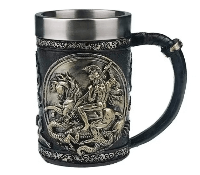 Halba Medievală „Cavaler cu Dragon” – 500 ml de poveste cadou pentru iubitorii de bere