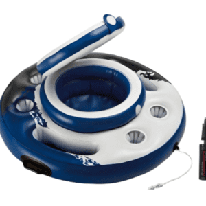 Colac gonflabil cu suport pentru băuturi