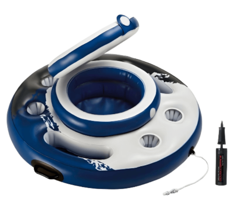 Colac gonflabil cu suport pentru băuturi – Petrecerea pe apă începe aici!