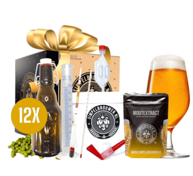 Kit bere artizanală Blondă – Cadoul perfect pentru pasionații de bere!