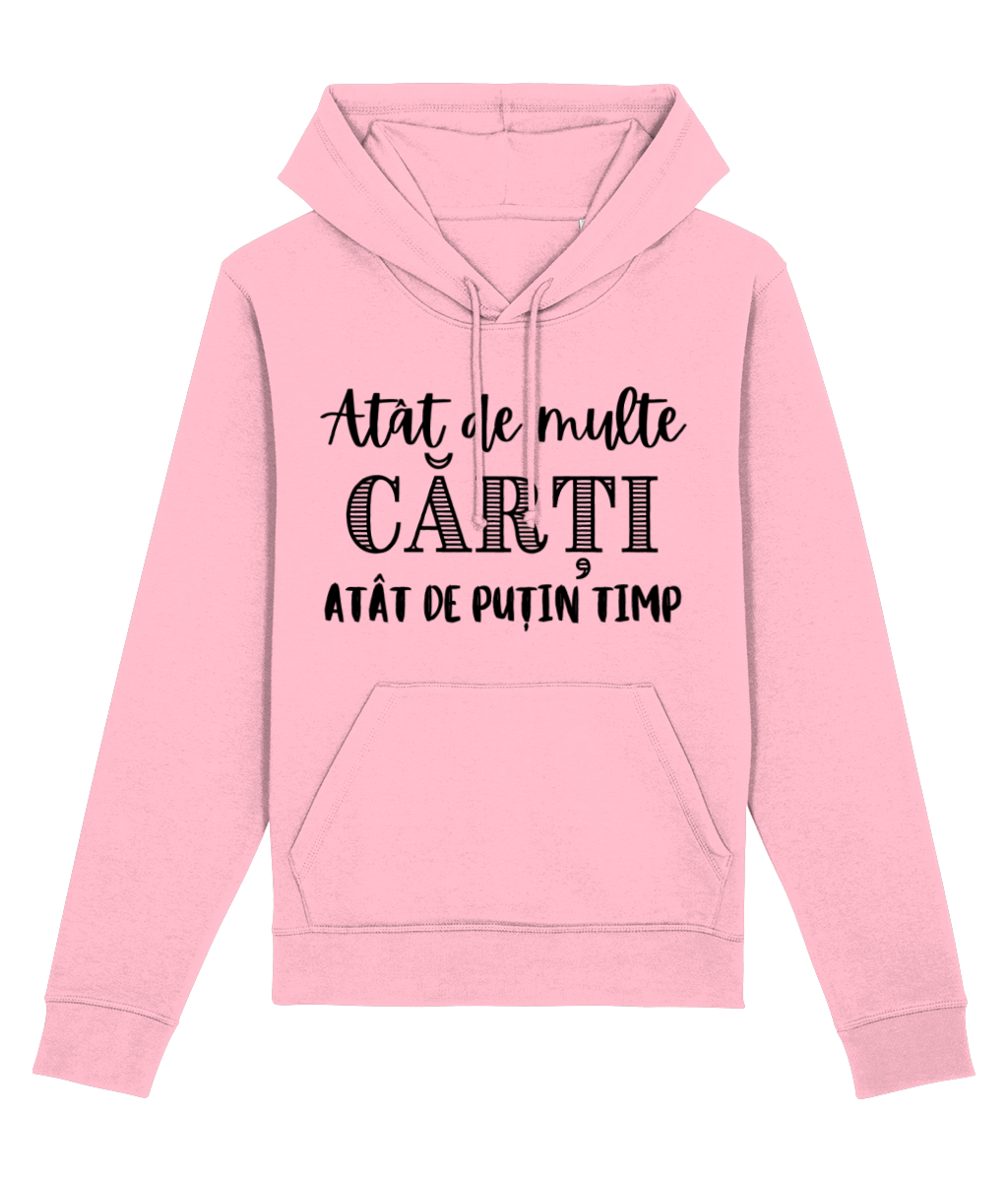 Hanorac unisex „Atât de multe cărți, atât de puțin timp” - imagine 6