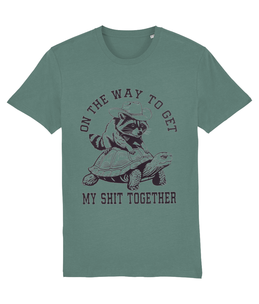 Tricou bărbați „On the way to get my shit together” - imagine 7