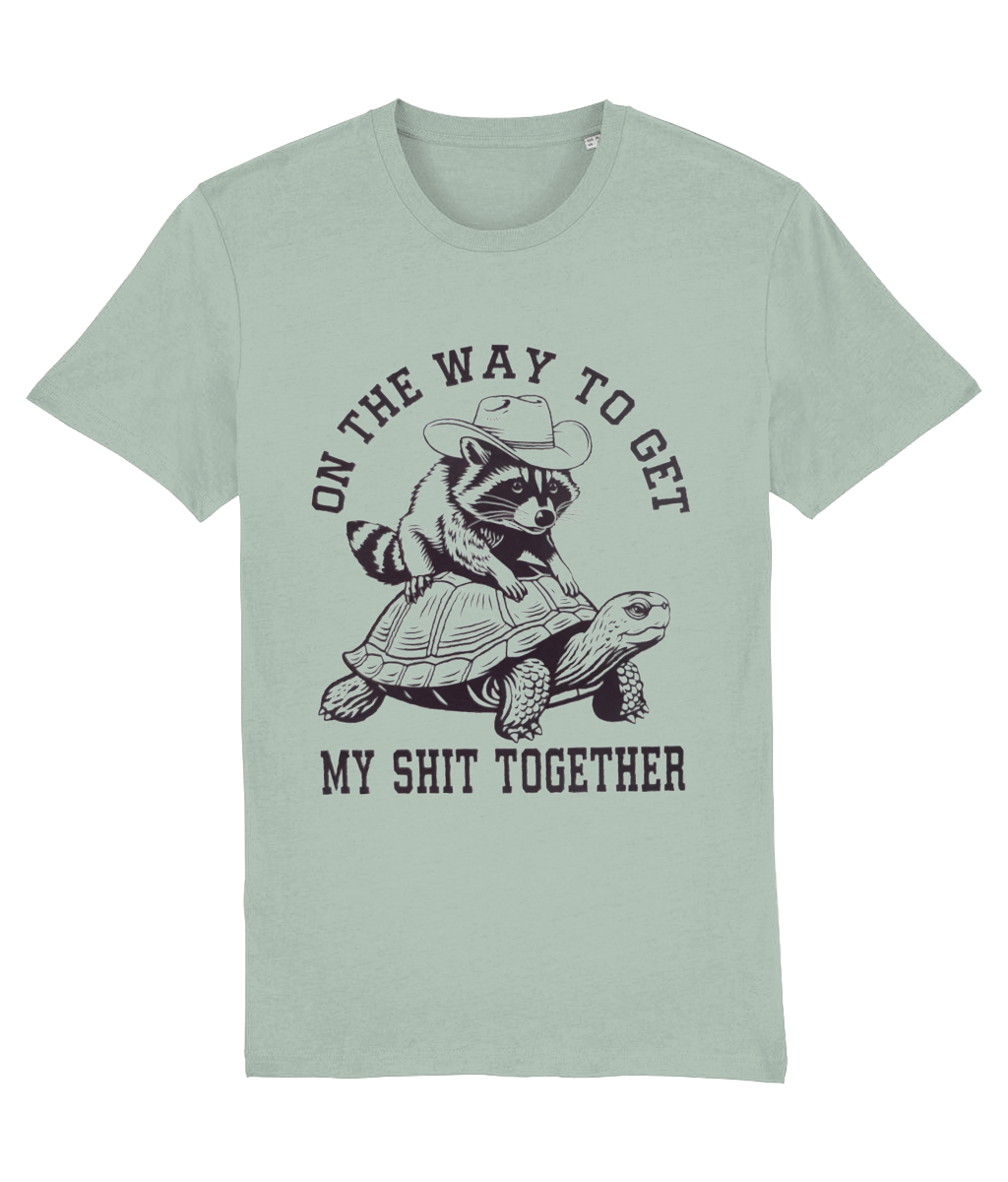 Tricou bărbați „On the way to get my shit together” - imagine 11