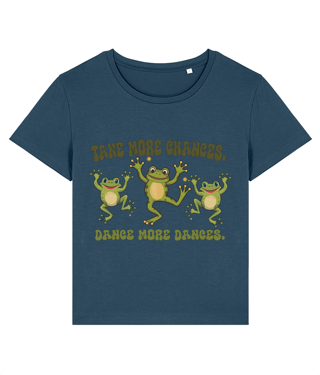 Tricou damă „Dance more dances. Take more chances” - imagine 3