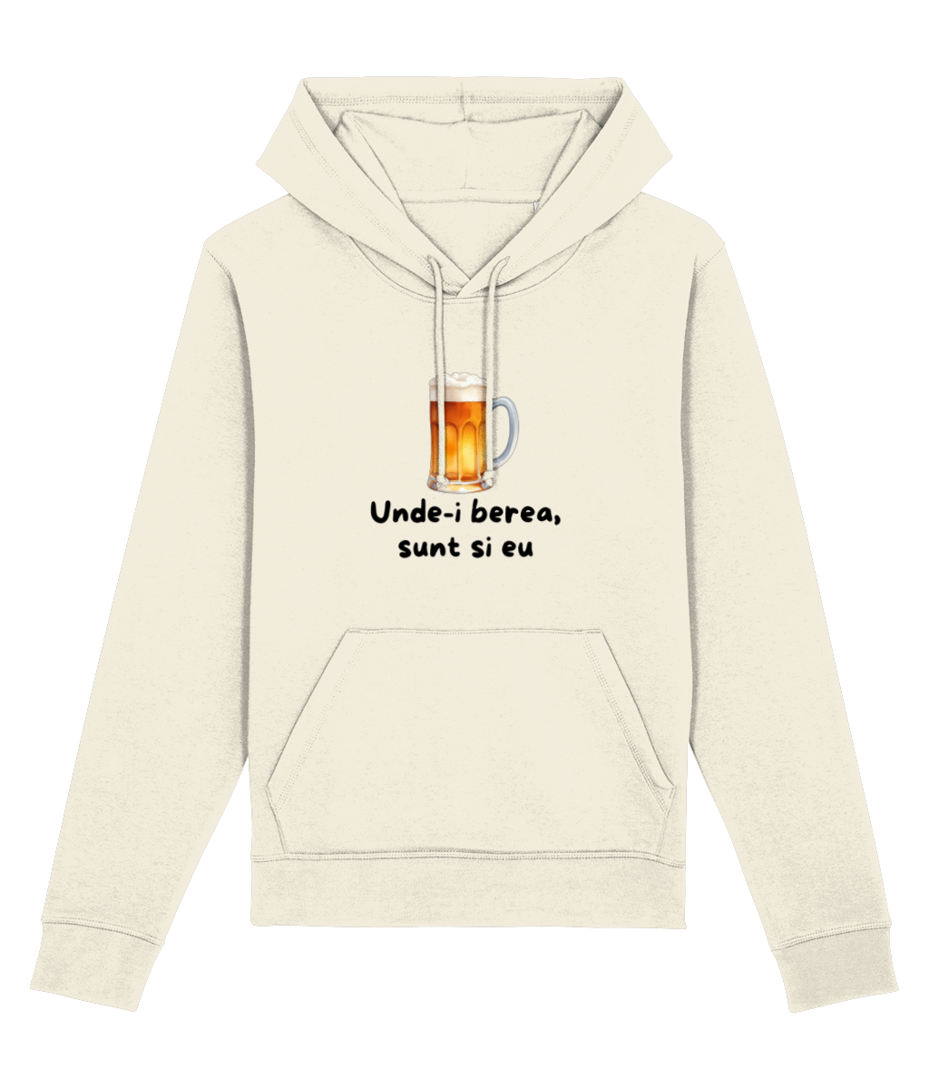 Hanorac unisex „Unde-i berea sunt și eu” - imagine 4