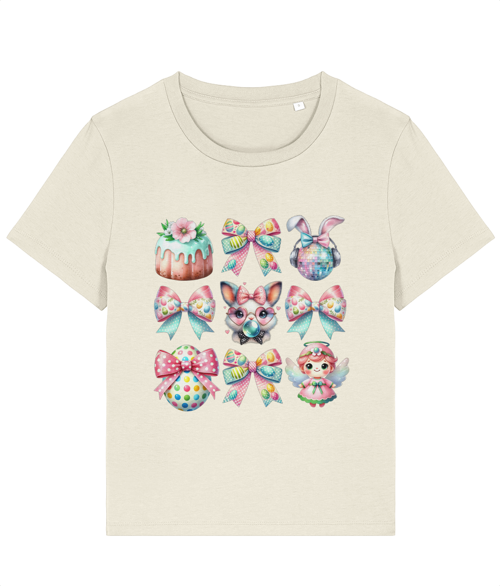 Tricou damă de Paște „Zâmbet colorat” - imagine 5