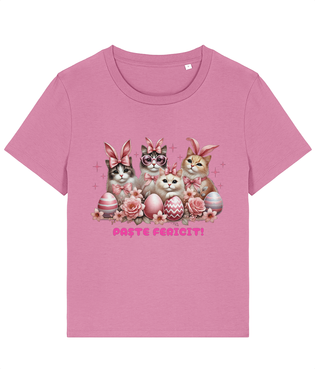Tricou damă „Paște fericit de la pisici” - imagine 7