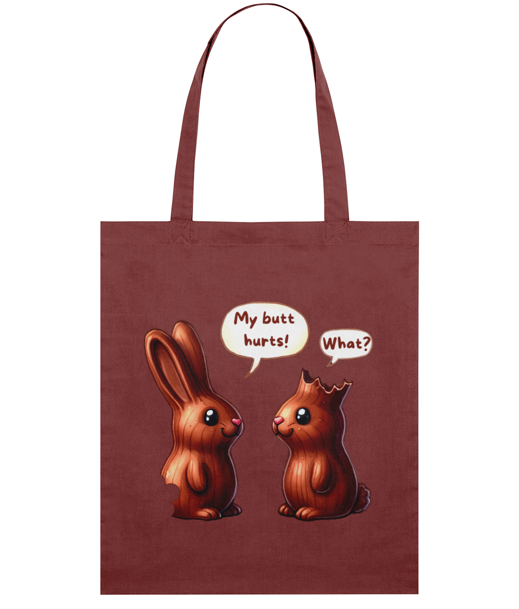 Sacoșă din bumbac „My butt hurts!” - imagine 8
