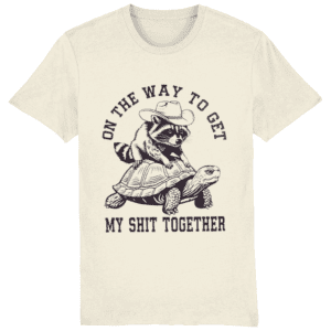 Tricou bărbați „On the way to get my shit together”