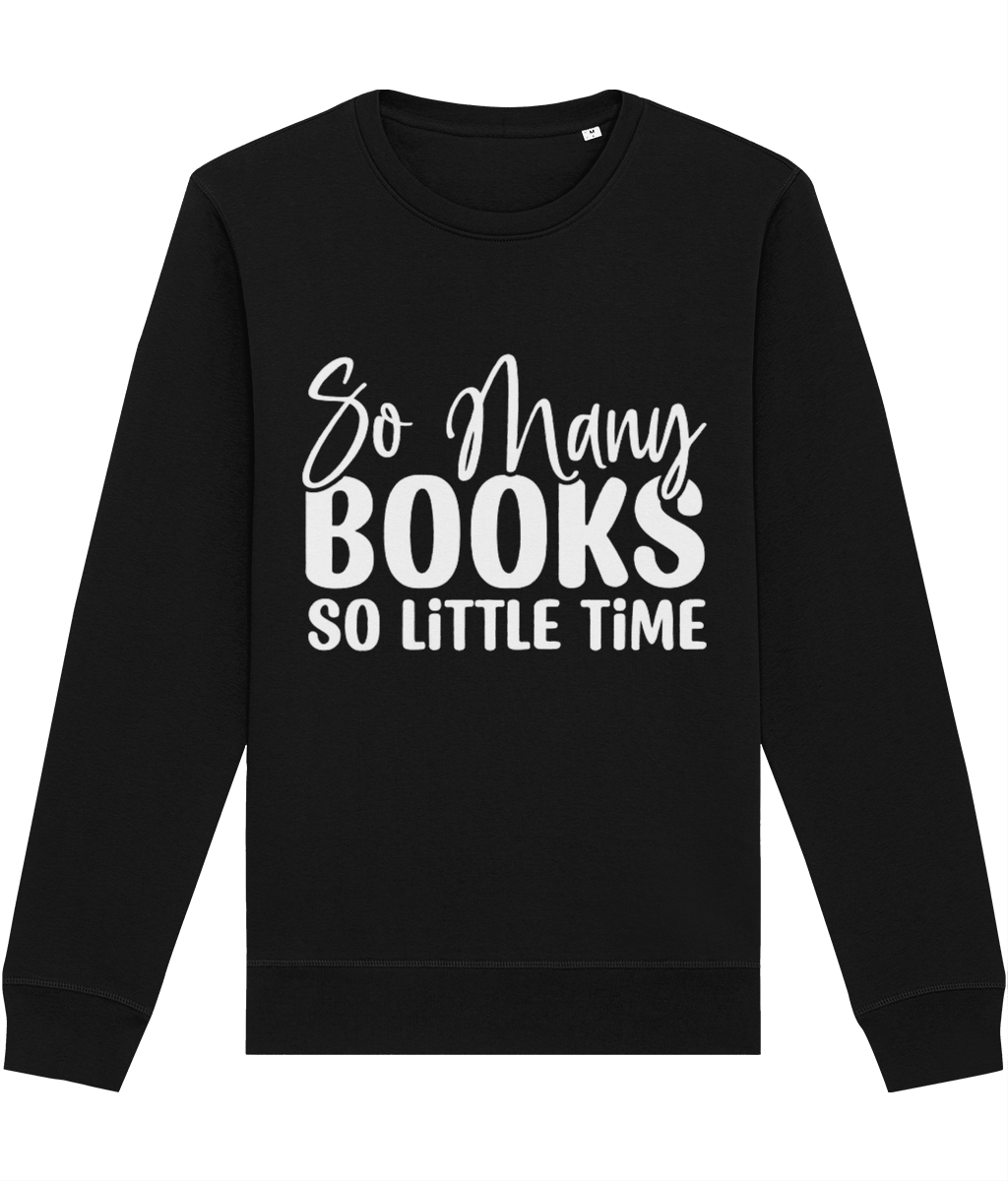 Bluză unisex „So many books, so little time” - imagine 7