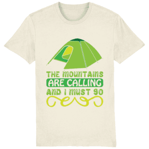 Tricou bărbați „The mountains are calling and I must go”