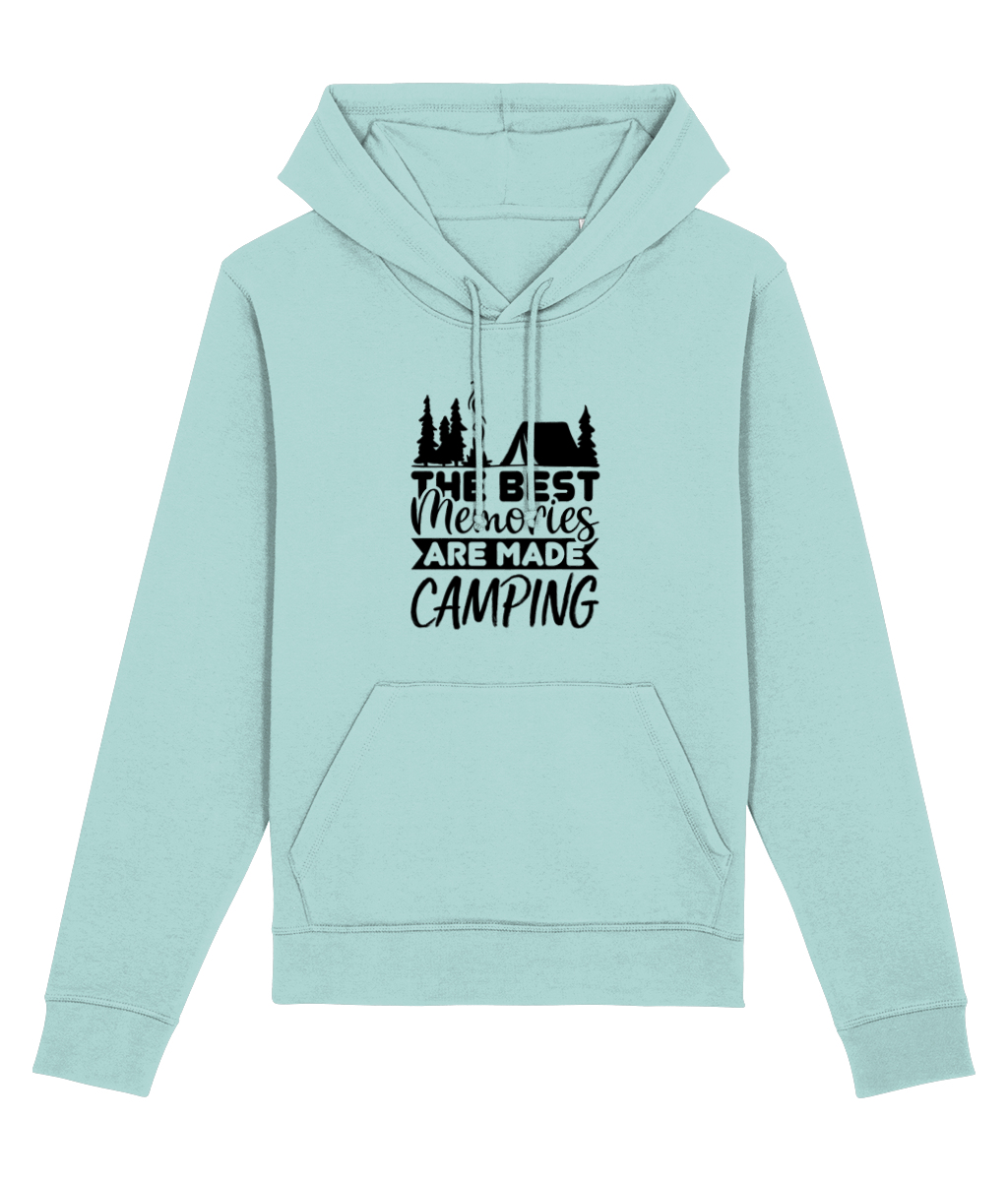 Hanorac barbati femei Best memories are made camping pentru iubitori de drumetii, natura campat mers cu cortul