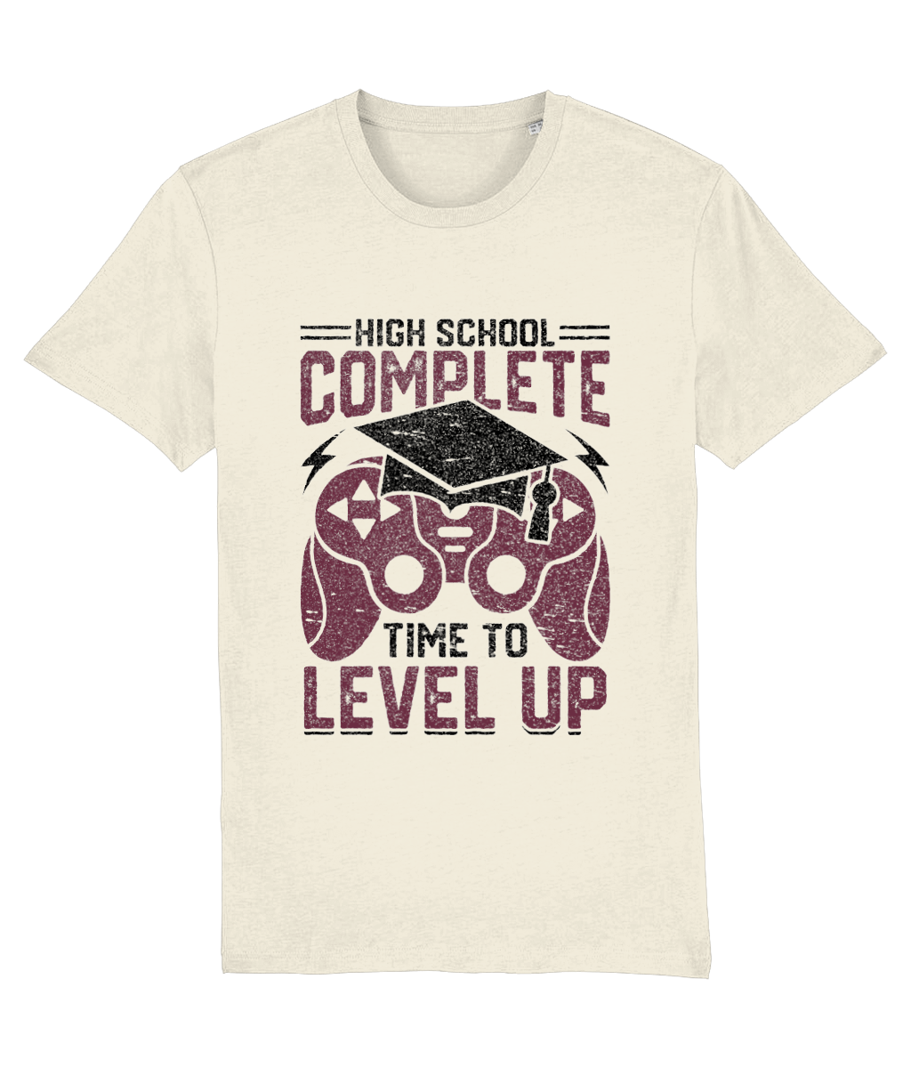 Tricou personalizat cadou amuzant pentru iubitorii de jocuri video la absolvirea liceului fete baieti