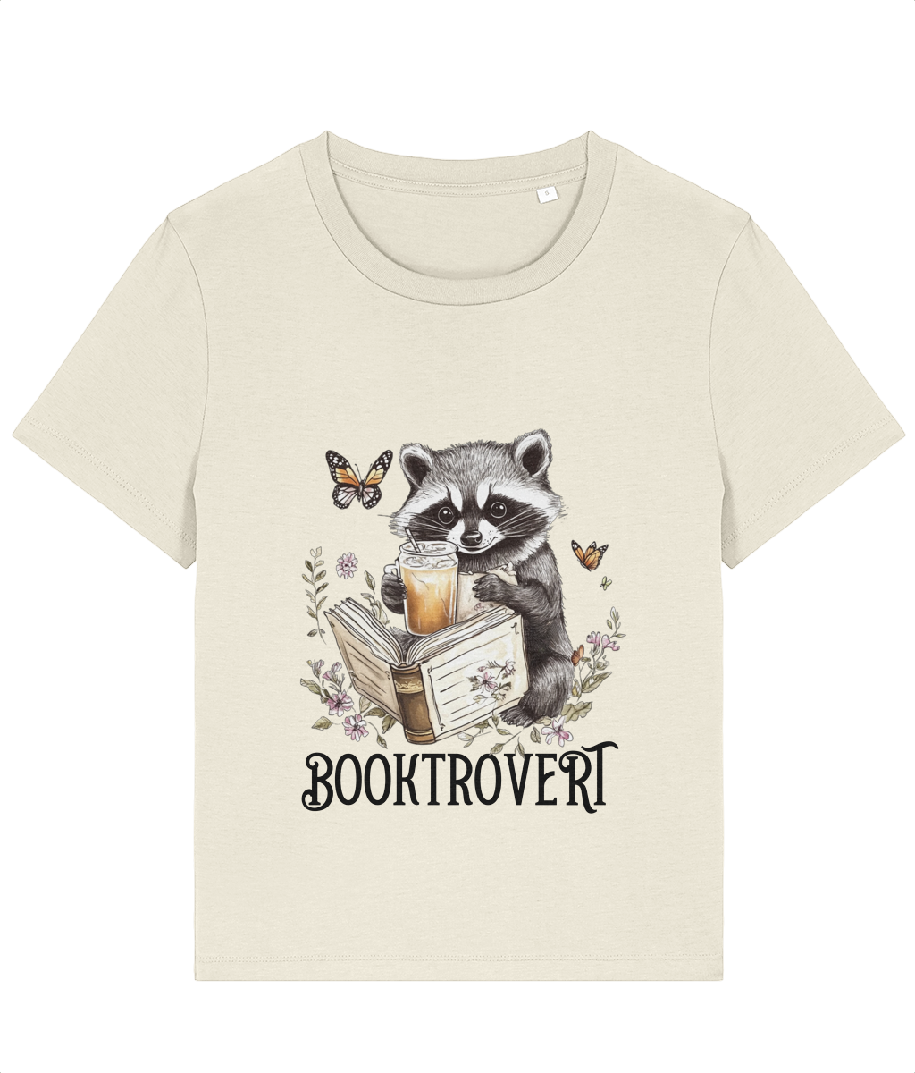Tricou damă „Booktrovert” - pentru iubitoarele de cărți și lectură - imagine 4