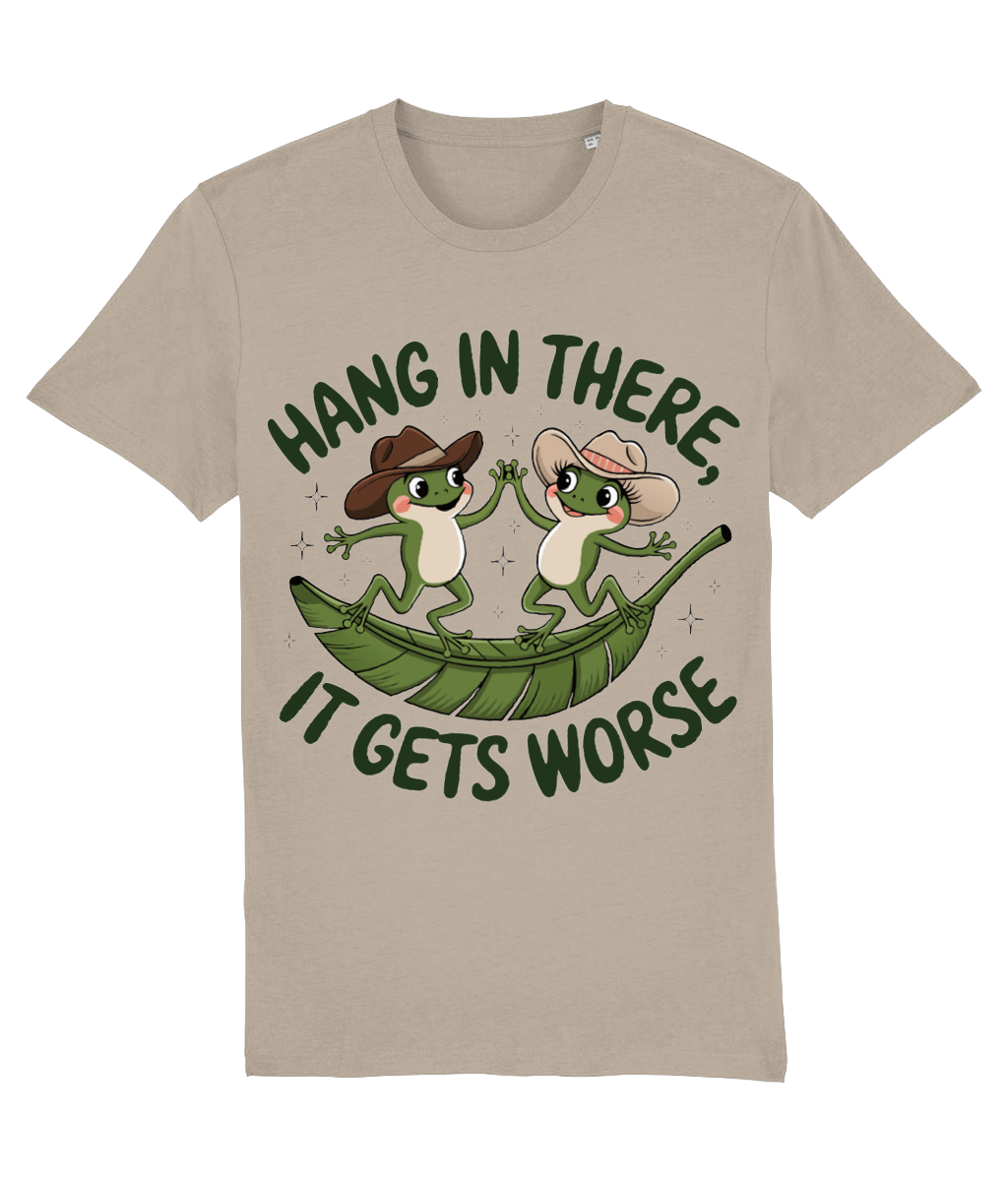 Tricou bărbați „Hang in there, it gets worse” - imagine 9