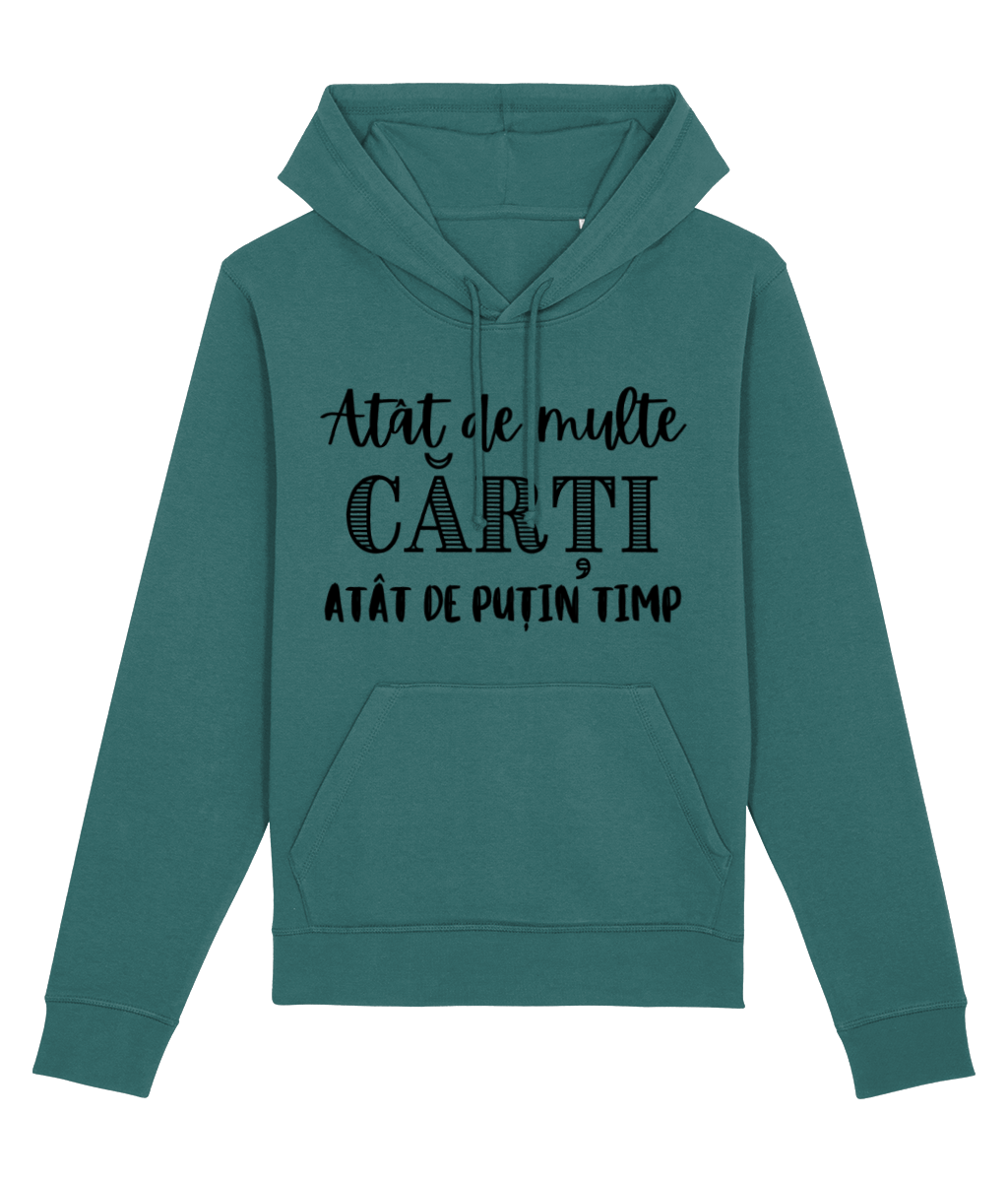 Hanorac unisex „Atât de multe cărți, atât de puțin timp” - imagine 9