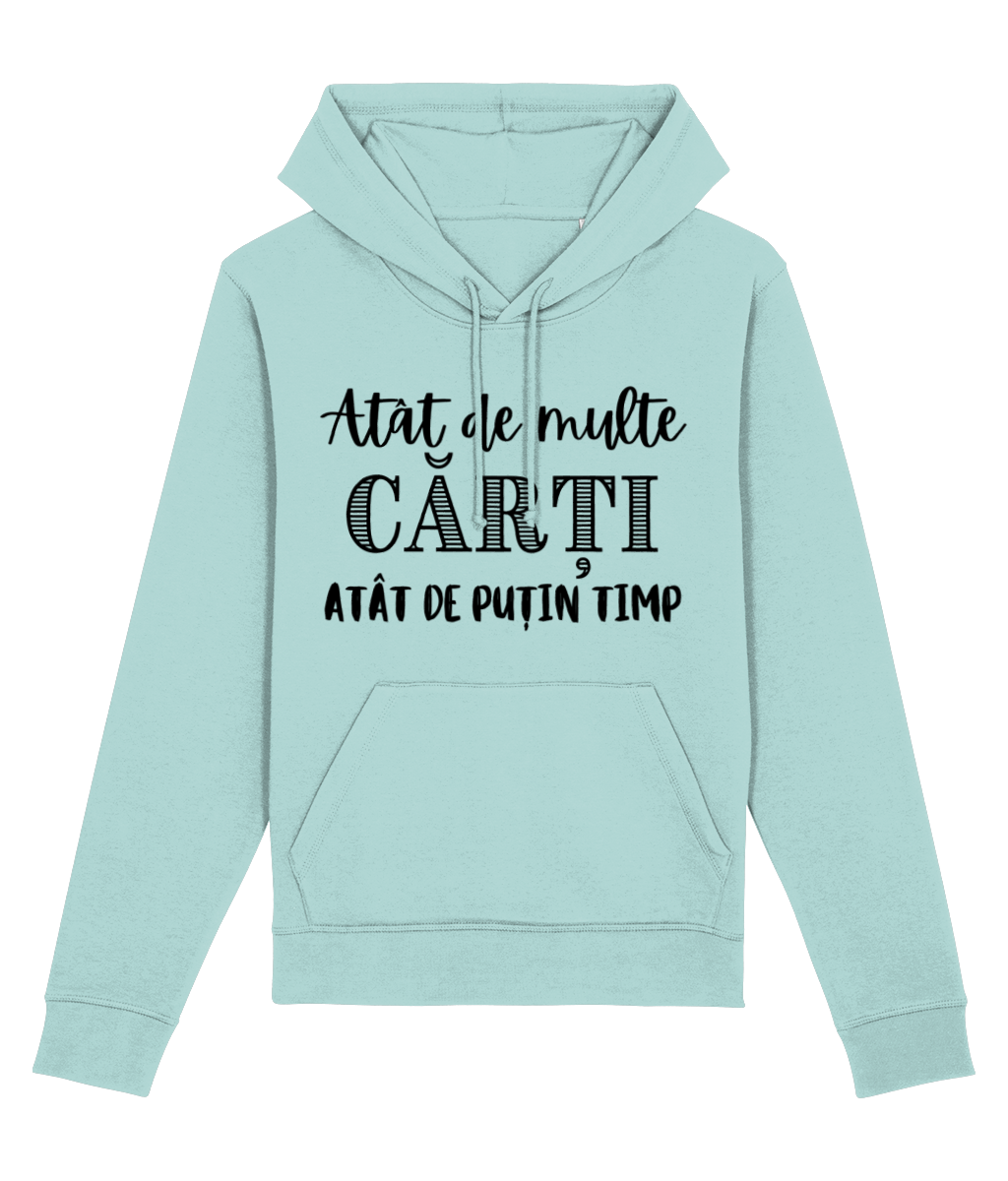 Hanorac unisex „Atât de multe cărți, atât de puțin timp” - imagine 7