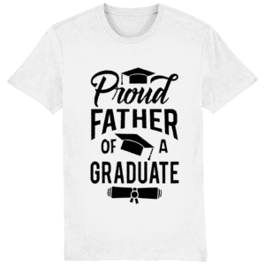 Tricou „Proud father of a graduate”