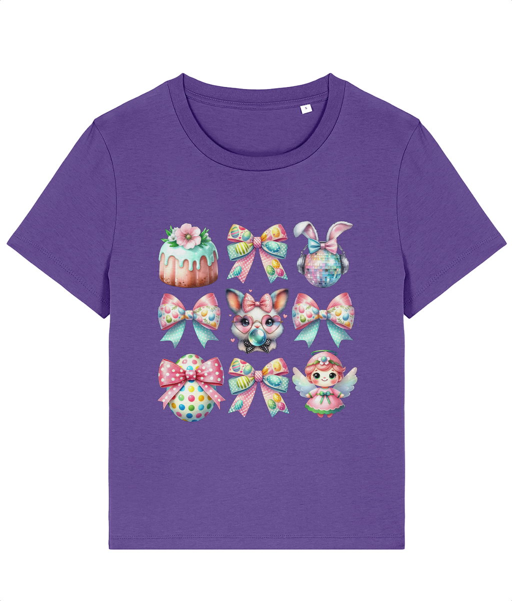 Tricou damă de Paște „Zâmbet colorat” - imagine 4