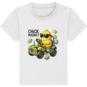 Tricou bebeluși „Chick magnet”