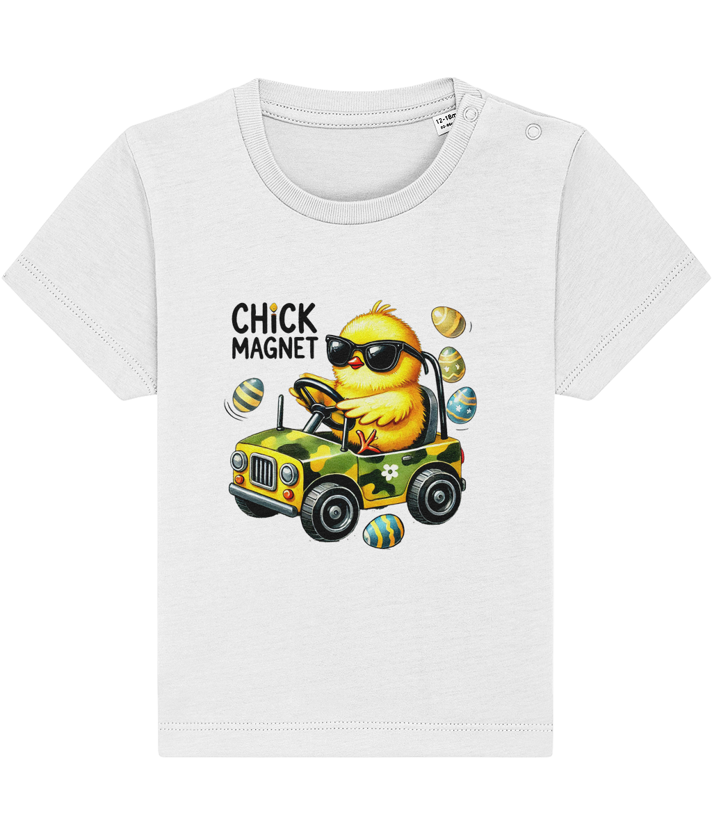 Tricou bebeluși „Chick magnet” - imagine 2