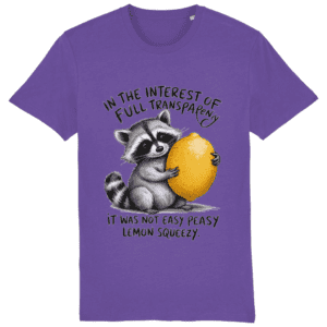 Tricou bărbați „It was not easy peasy lemon squeezy”