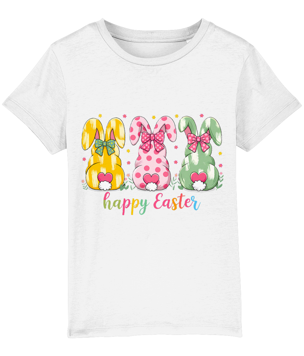 Tricou copii „Happy Easter 3 Little Rabbits” - imagine 2