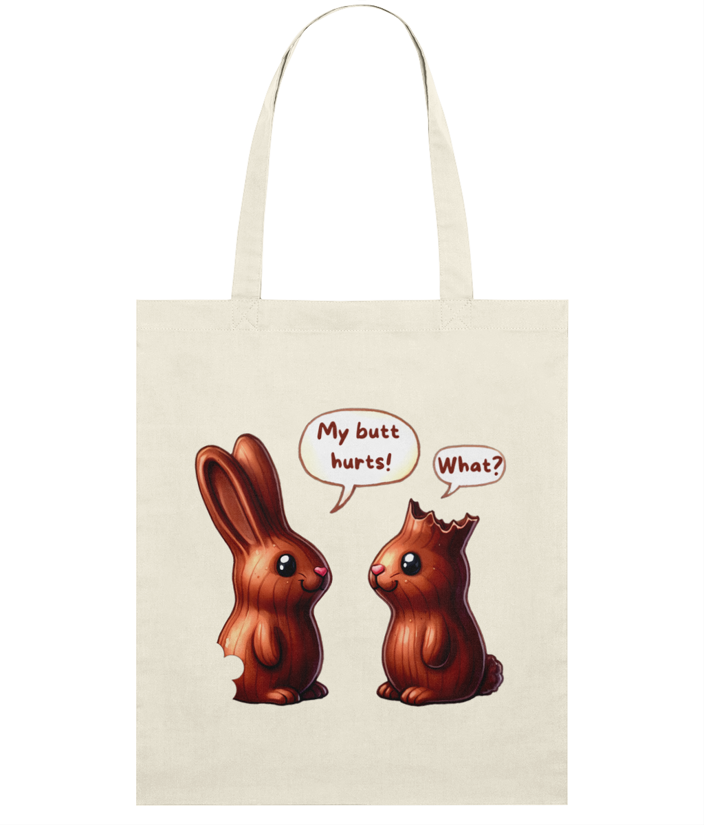 Sacoșă din bumbac „My butt hurts!” - imagine 5