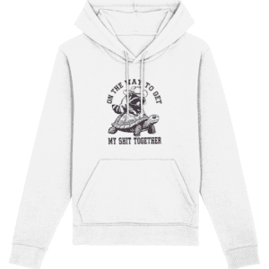 Hanorac unisex „On the way to get my shit together”