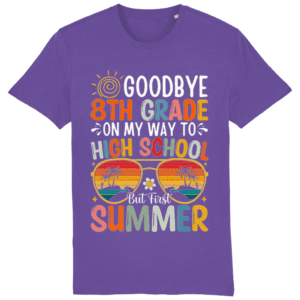 Tricou „Good bye 8th grade. On my way to high school”