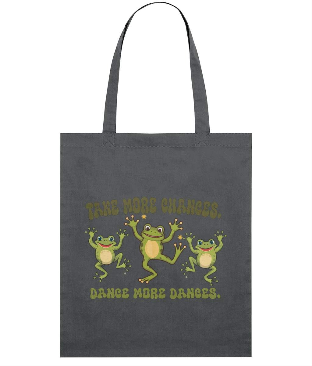 Sacoșă din bumbac „Dance more dances. Take more chances” - imagine 10