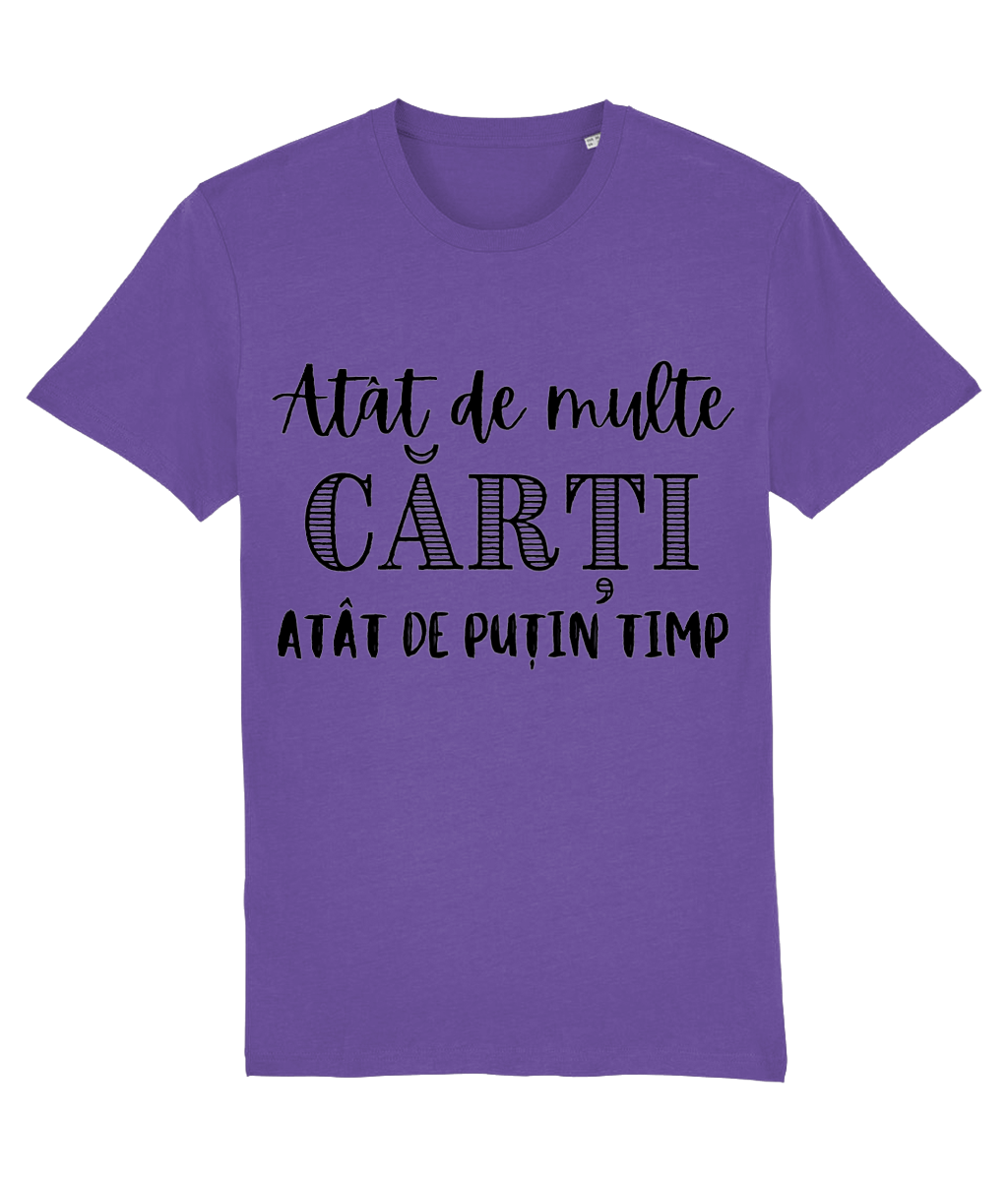 Tricou bărbați „Atât de multe cărți, atât de puțin timp” - imagine 5
