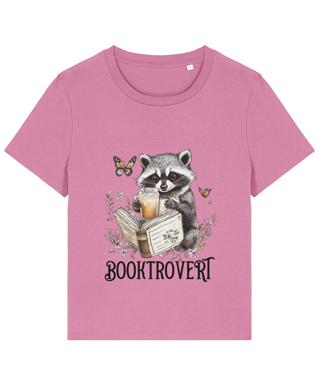 Tricou damă „Booktrovert” - pentru iubitoarele de cărți și lectură - imagine 6