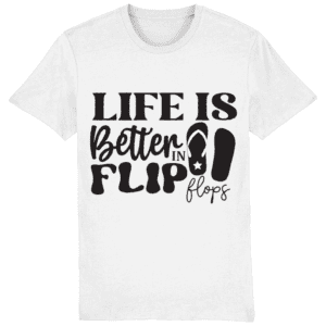 Tricou bărbați „Life is better in flip flops”