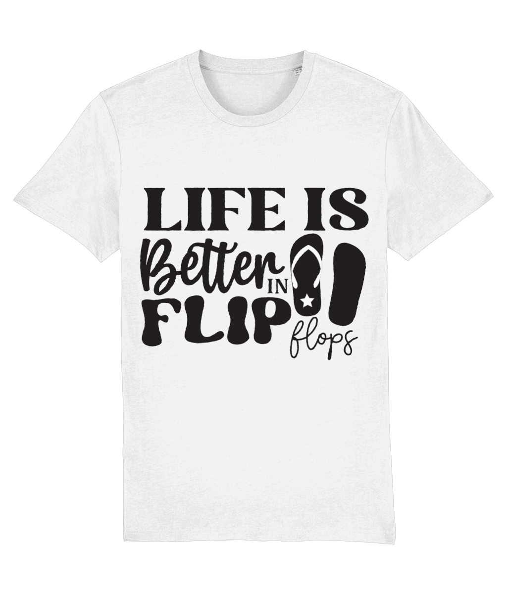 Tricou bărbați „Life is better in flip flops” - imagine 2